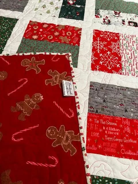 Christmas Blocks Framed