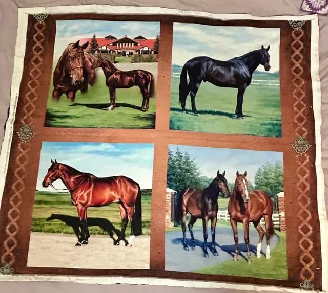Horse Portrait Panel