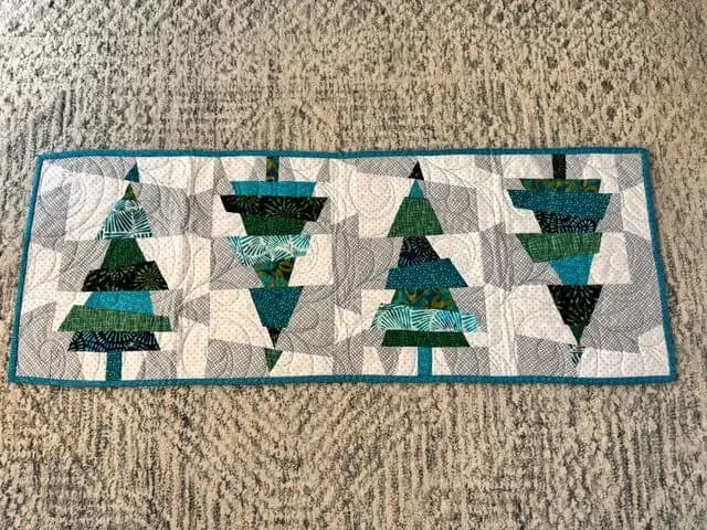 Crazy Christmas Trees Runner