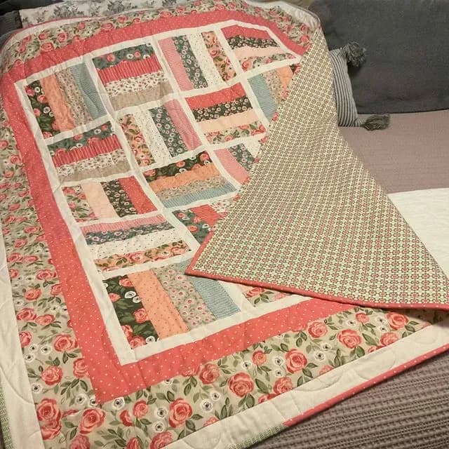 Garden Rows Using Jelly Roll