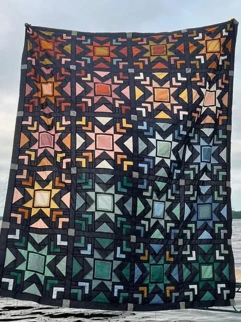 Lakeside Astra Throw Quilt