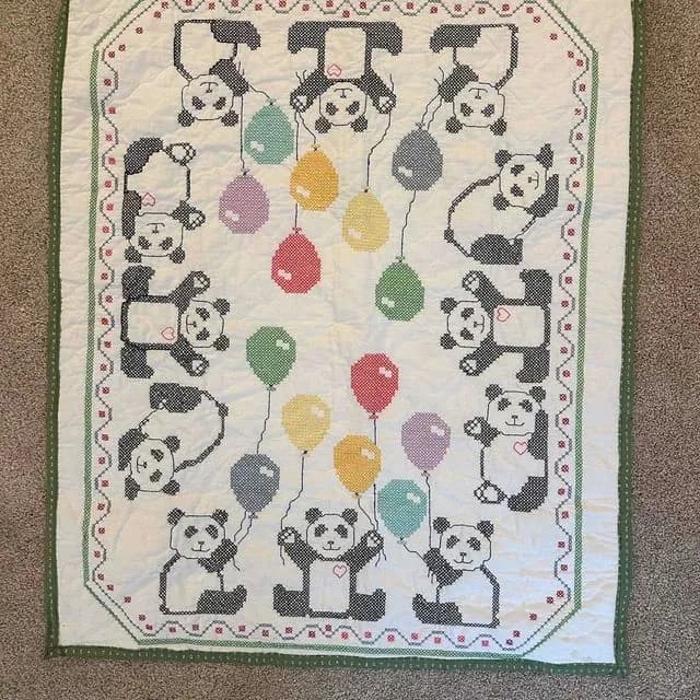 Crossstitch Blanket (Quilt)