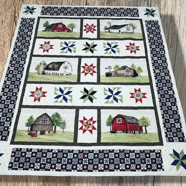 Spring Barn Quilt
