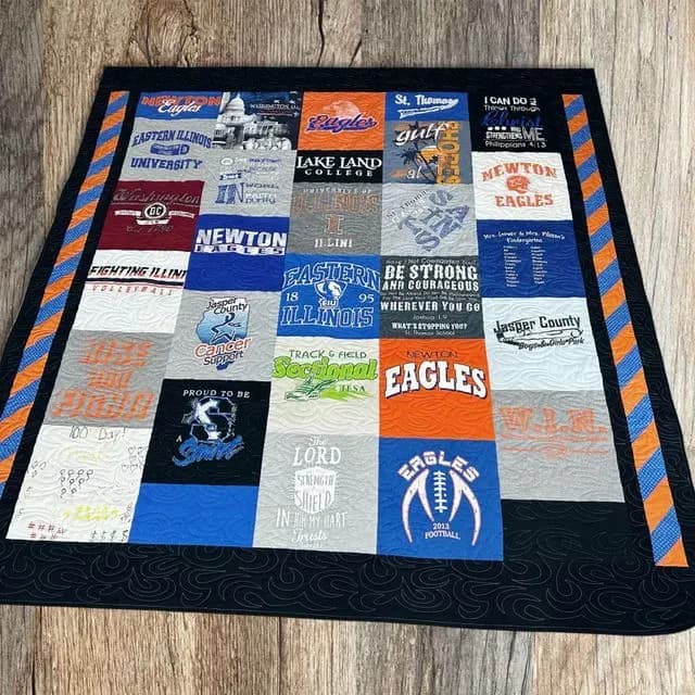Custom T Shirt Quilt