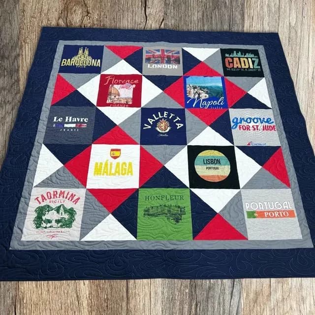 Memory T Shirt Quilt