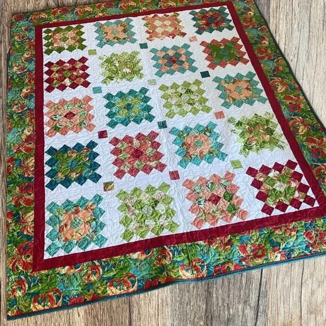 Bright Granny Square