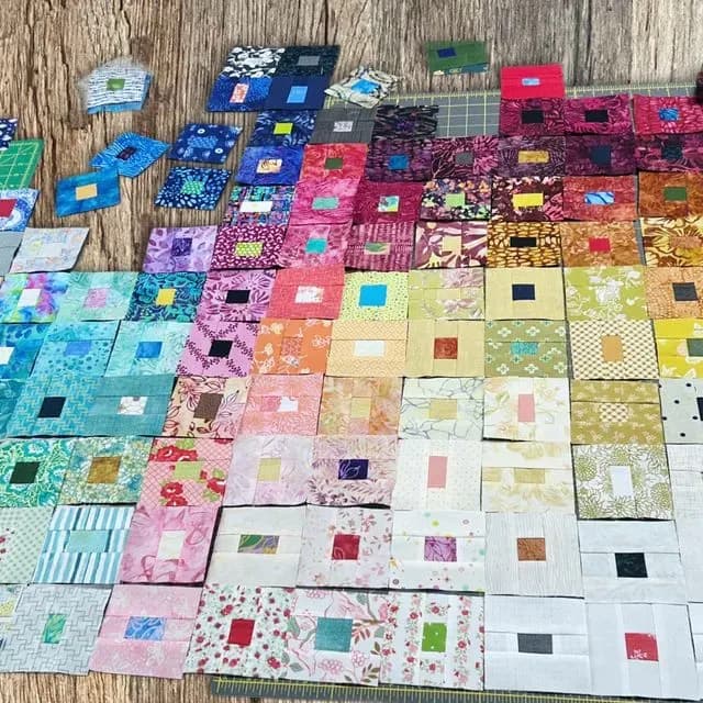 Color wash Quilt