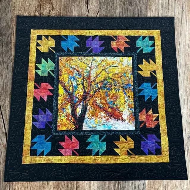 Falling leaves