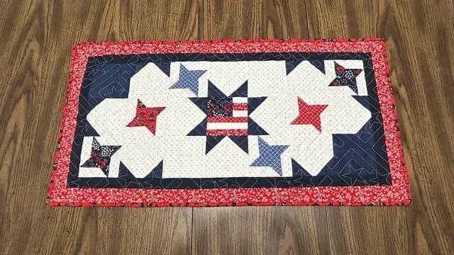 Patriotic Table Runner