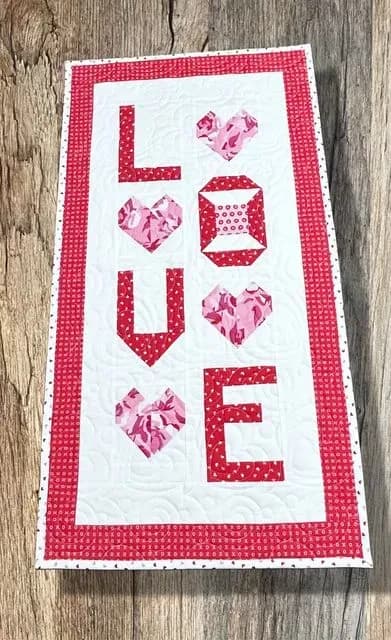 Made With Love Mini Quilt
