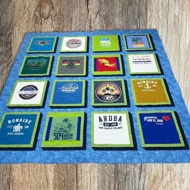 Custom T Shirt Quilt
