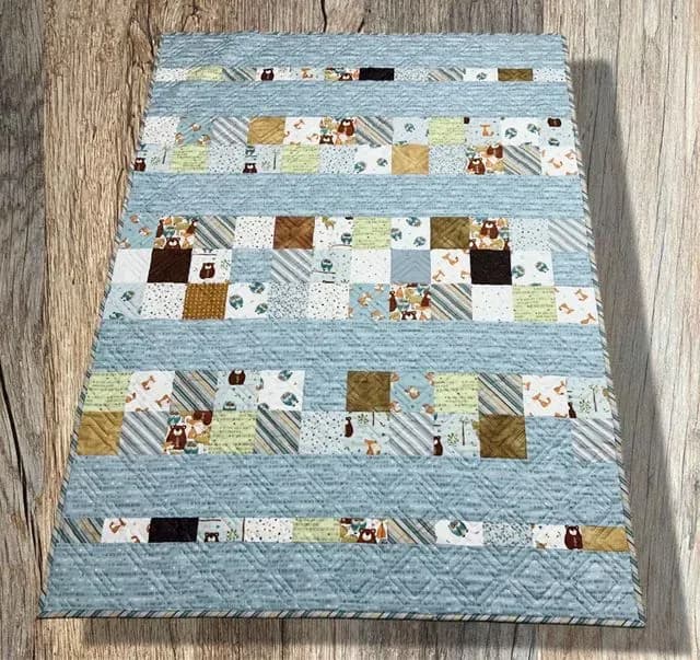 Be Brave Baby Quilt