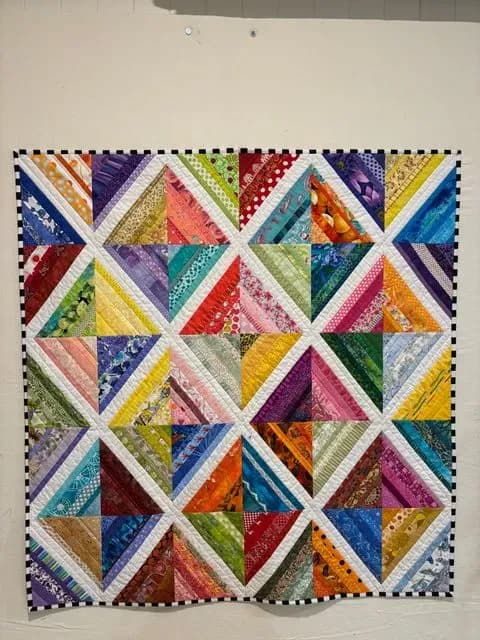 Auntie Lyn's Scrappy Diamonds