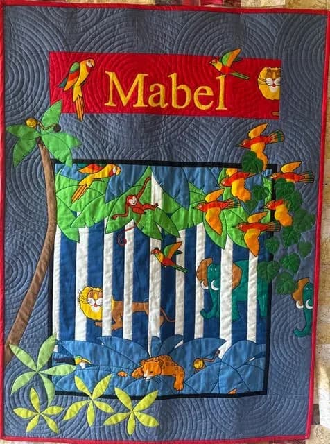 Mabel's Jungle Playmat Quilt