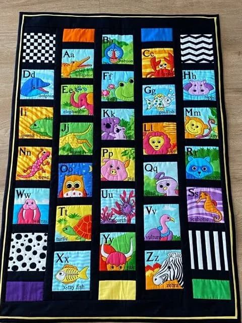 Baby’s Alphabet Quilt