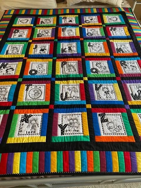 Evie’s ABC Quilt