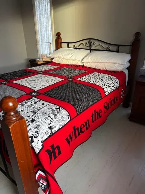 Ben's 40th Birthday Quilt