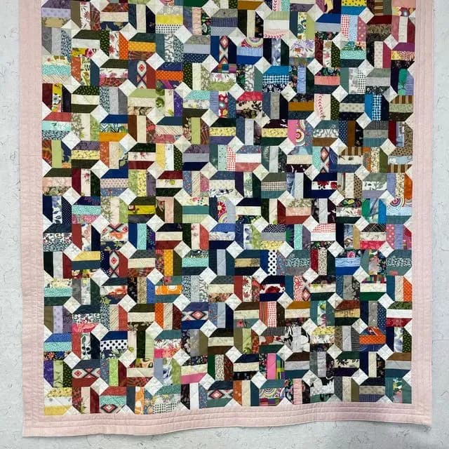2023 Leader & Enders Challenge Scrap Quilt