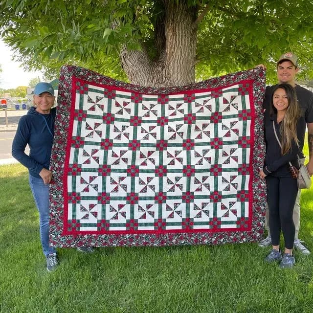 Jared & Phoenix’s Wedding Quilt