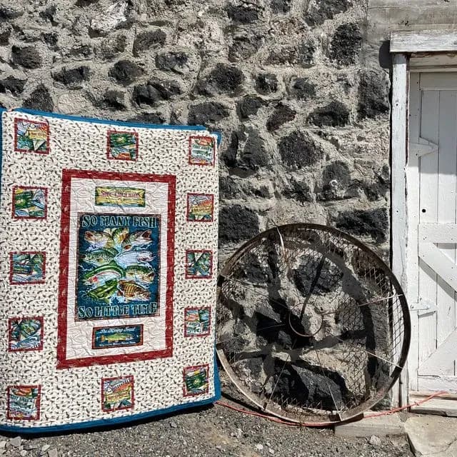 Larry’s Fishing Quilt