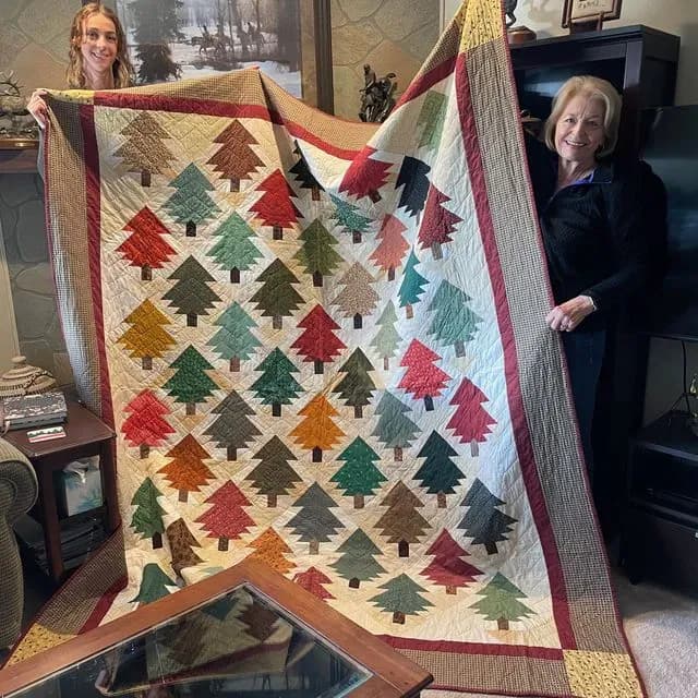 Rylee’s Pine Tree Quilt