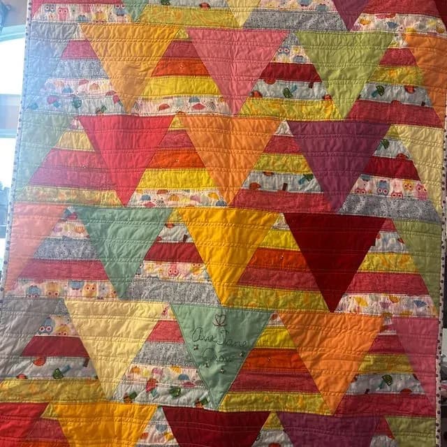 Ava Crow Baby Quilt