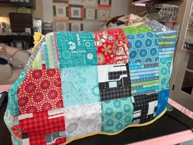 Patchwork Sewing Machine Cover