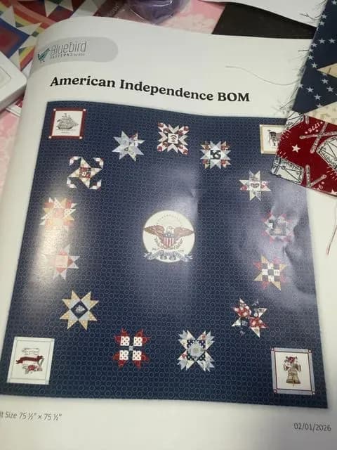 America 250th Quilt
