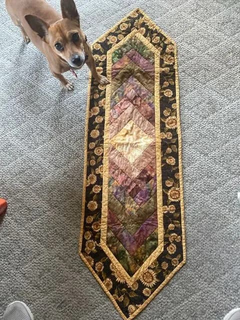 Sunflower Table Runner