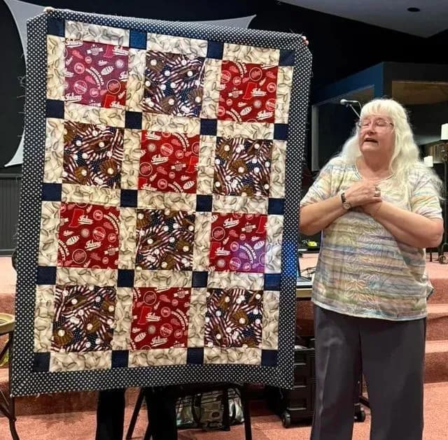 IU Baby Quilt