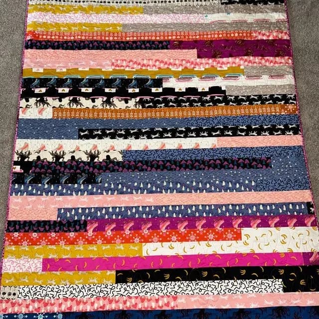 Jelly roll race Quilt