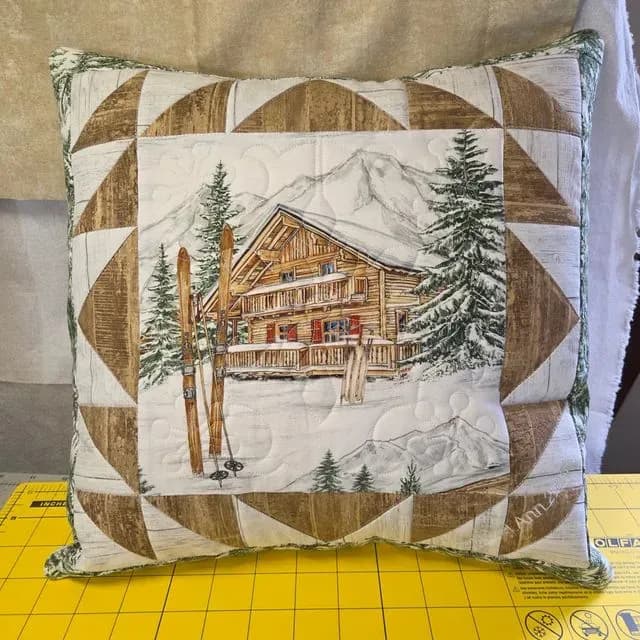 Alpine Lodge Pillow #1