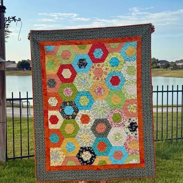 Here Comes The Sun Hexies