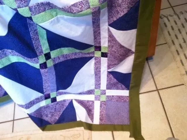 Amish Quilted Purple