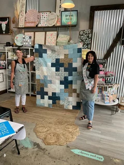 Angie’s Retirement Quilt