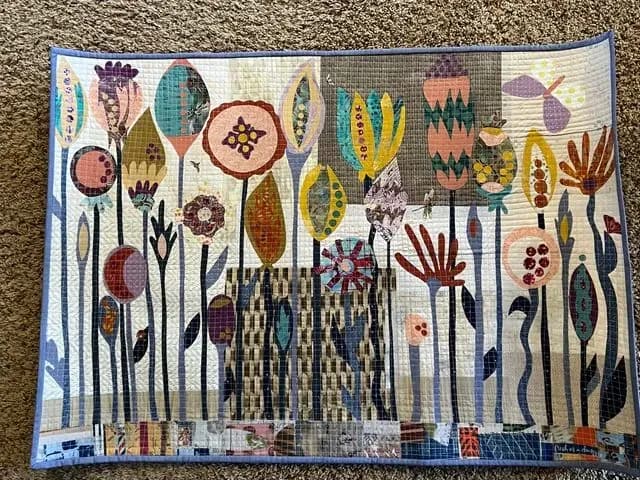 Collage Quilt Wall Hanging