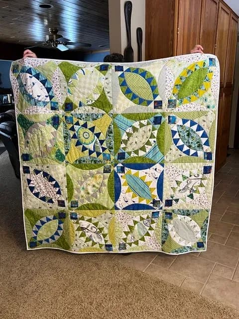 Pickle Fish Paper Piecing