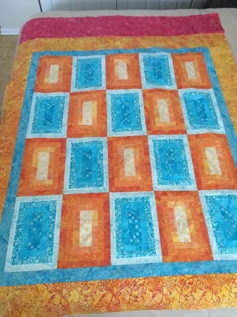 My Second Quilt - Lizzie
