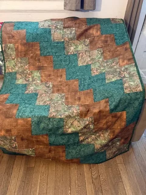 Camping quilt #3