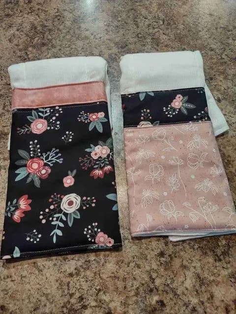 Baby Quilt/ Burp Cloths