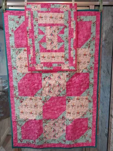 Child Quilt/ Doll Blanket