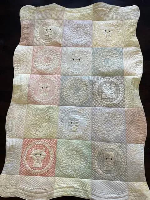 Embroidered Baby Blanket