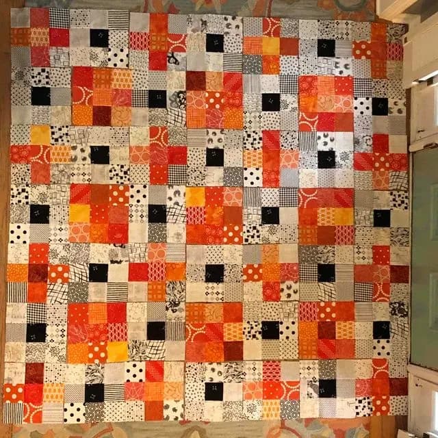 My Orange & B&W 9-patch