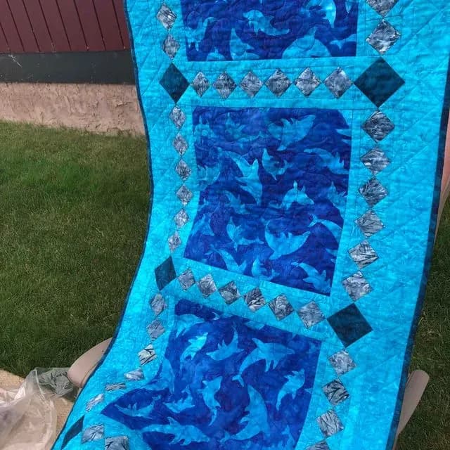 Ocean Table Runner