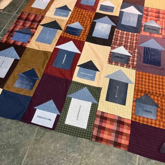 Little Denim Houses