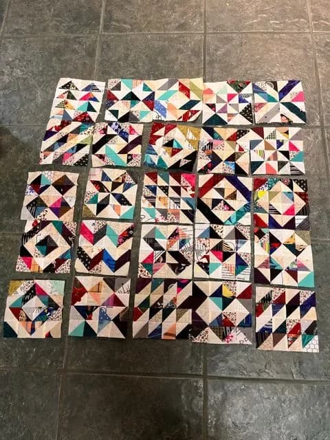 Bonus Scrap Quilt From Scraps
