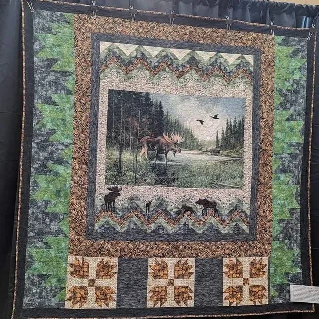 Moose Quilt