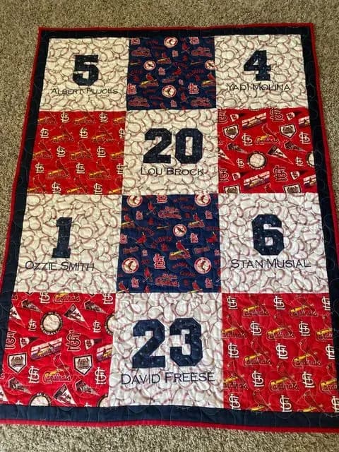 Cardinal Quilt