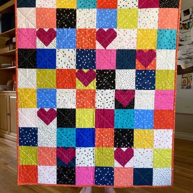 Hearts Dotted Around