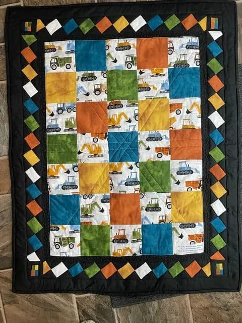Baby Quilt For Rocky